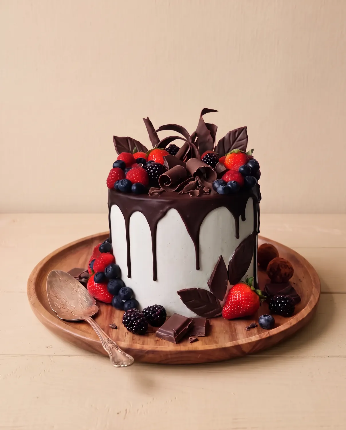 Dripcake mit Obst